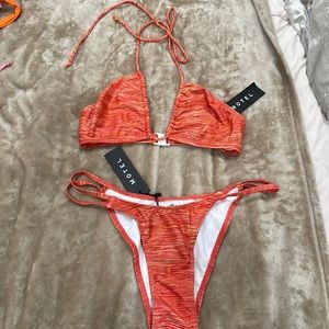 Motel rocks swimsuit and coverup